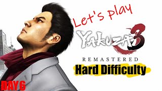 Yakuza 3 Remastered Hard difficulty playthrough PC gamepad day 6 [upl. by Tressa486]