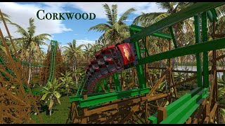 Corkwood  FVD Nolimits 2 RMC Hybrid Coaster [upl. by Sill]