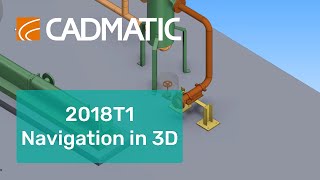 CADMATIC 2018T1 — Navigation in 3D [upl. by Beekman]