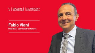 Fabio Viani Presidente Confindustria Mantova [upl. by Suoivatram]