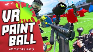 Paintball Playground Best VR Paintball Game for Quest 3 amp Quest 2 [upl. by Romie]