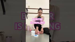 BLISTER IS HEALING ballerinaballetdancerpointeshoesgoodmorningrehearsalblisterballetdancer [upl. by Lalat]