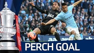 JAMES PERCH GOAL Manchester City vs Wigan Athletic 12 FA Cup Sixth Round HD [upl. by Esmeralda]