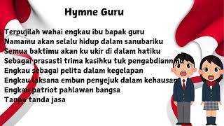 HYMNE GURU quotLIRIK DAN LAGUquot [upl. by Udella]