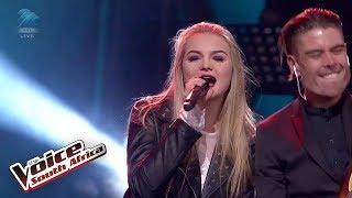 Tasché Burger – ‘You Shook Me All Night Long’  Live Shows  The Voice SA  MNet [upl. by Okuy]