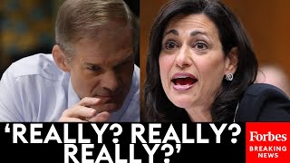 BREAKING NEWS Jim Jordan Brutally Confronts Rochelle Walensky With Her Own Past Statements [upl. by Rutan876]