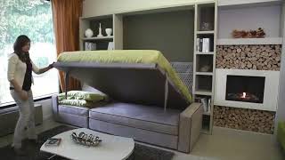 Sistemas Hiddenbed para camas abatibles [upl. by Dnaltruoc]