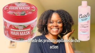 JE TESTE LES PRODUITS CAPILLAIRES DE CHEZ ACTION [upl. by Saw255]