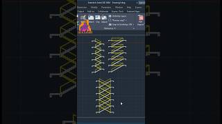 Creating Stairs in AutoCAD Using YQArch Plugin  autocad architecture architects short [upl. by Gilchrist]