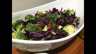 3 Sağlıklı Salata Tarifi IspanakNarBrokoli  3 Healthy Salad Recipes SpinachPomegranateBroccoli [upl. by Garvin]