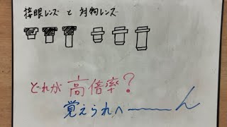 【顕微鏡の倍率】接眼レンズと対物レンズは長い・短いどっちが高倍率？覚え方・語呂合わせ【中学受験・中1定期テスト・中3高校受験勉強授業】 [upl. by Asyram]