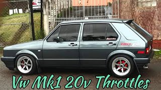 Test Runs With The Vw Mk1 20v ITBs  Inside GoPro View  1st to 5th Gear Pulls [upl. by Anec606]