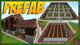 Prefab Mod 116511521122 amp How To Download and Install for Minecraft [upl. by Peggir]