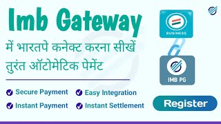 Learn how to connect BharatPe with IMB Payment Gateway  Instant Settlement  Instant Account Active [upl. by Lethia]