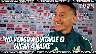 Andrés Guardado en EXCLUSIVA 🚨 Explica su llamado a la Selección Mexicana y su homenaje  TUDN [upl. by Tye]