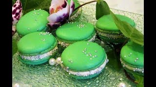 Macarons talijanska meringaMacarons Italian Meringue [upl. by Ezeerb343]