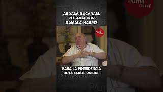 Abdala Bucaram votaría por KamalaHarris cómo nueva presidenta de Estados Unidos [upl. by Tram]