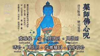 【藥師佛心咒 Medicine Buddha Mantra】120分鐘 [upl. by Llenyt834]