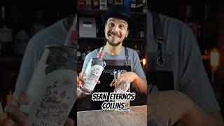 SEAN ETERNOS COLLINS Recuerda siempre beber en forma responsable bartender gin stgermain trago [upl. by Anirahs]