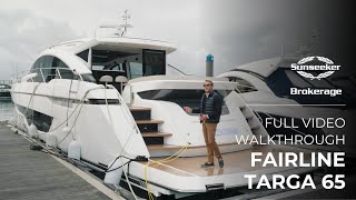 Fairline Targa 45GT review  British sportscruiser  a boat for all seasons  Motor Boat amp Yachting [upl. by Volin]