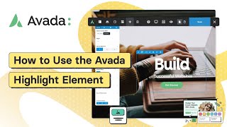 How to Use the Avada Highlight Element [upl. by Naek]