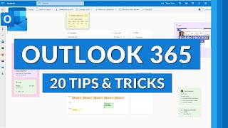 20 Outlook Web Tips and Tricks  Microsoft Outlook 365 tips for Email Calendar Teams amp more [upl. by Attelocin]