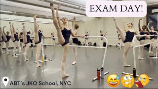 Behind the Scenes NYC Ballet Students Exam Day 🩰😲 [upl. by Alil290]