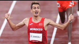 Soufiane El Bakkali wins Mens 3000m Steeplechase Race at Olympics Paris 2024 winning Gold Morocco [upl. by Adas]