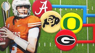 I Put 134 CFB Teams Into One Epic Tournament [upl. by Buff459]