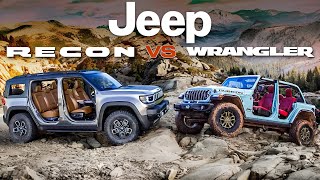 Is Jeep Killing the Wrangler for the New Recon [upl. by Binny822]