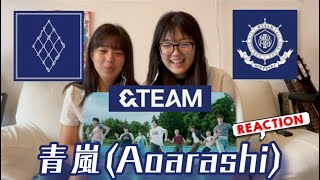 ampTEAM 青嵐 Aoarashi Official MVReaction 🇨🇦🇯🇵 byバイリンガールズ [upl. by Zrike]