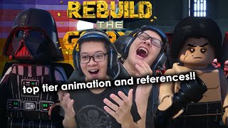 LEGO Star Wars Rebuild the Galaxy is FOR THE FANS 1X01 REACTION [upl. by Neyuh]