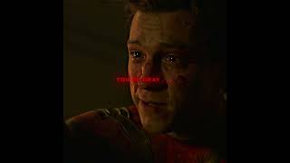 SpiderMan No Way Home edit avengers spiderman spidermannowayhome sad sadsong emotional [upl. by Orola]