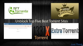 Top 5 Best Torrent websites unblocks of 2017Juneinall countriesMust Watch [upl. by Rednirah]