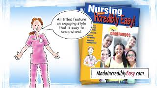 Nurses and Nursing students succeed with Nursing Made Incredibly Easy [upl. by Anaihsat]