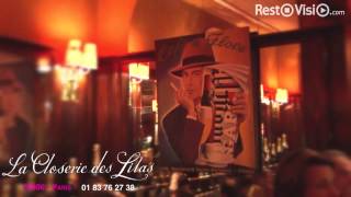 La Closerie des Lilas  Restaurant Paris  RestoVisiocom [upl. by Anillehs824]