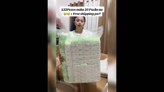 BUY 1 TAKE 2 30 pcs TEA TEA Facial Tissue Table Napkins Face Friendly Soft Affordable Paper Towel [upl. by Alet]