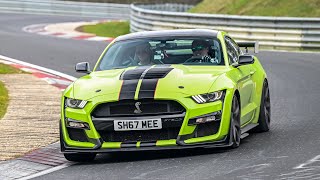 FROM THE USA TO THE RING The First Nurburgring Laps for My Shelby GT500 [upl. by Atnohs]