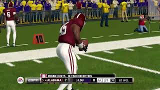 Alabama vs LSU  NCAA Football 14  Rosters Updated for 202425 Season Week 11 [upl. by Lorne]