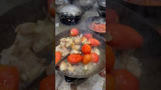 Chicken Karahi  Mutton Karahi  Khyber Charsi Tikka Shop  Street Food Peshawar [upl. by Aicinet]