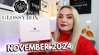 SNEAK PEEK GLOSSYBOX NOVEMBER 2024 UNBOXING 💗 MISS BOUX [upl. by Austin]