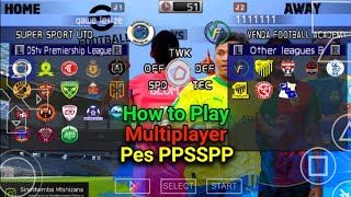 How to play Multiplayer in Pes 24 Afrika by Snethemba Mtshizana [upl. by Bridget]