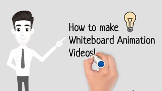 How to make a Handwriting Animation Video  Whiteboard animation Tutorial [upl. by Nad]