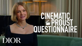 Carey Mulligan Takes the Cinematic Proust Questionnaire [upl. by Krystalle]