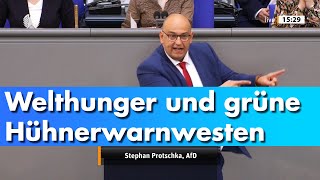 Grüne kümmern sich um Hühnerwarnwesten statt um den Welthunger der zur neuen Flüchtlingskrise führt [upl. by Fair]