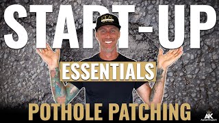 Startup Essentials Pothole Patching Business Guide  Asphalt Kingdom [upl. by Kyla]