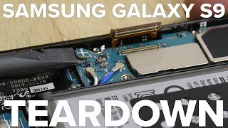 Samsung Galaxy S9 Teardown [upl. by Arikahc]