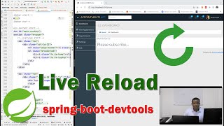 How to Enable Live Reload with springbootdevtools [upl. by Eidualc]