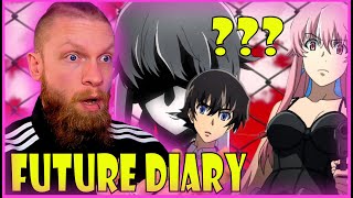 Mirai Nikki Future Diary Openings Reaction [upl. by Ramahs]