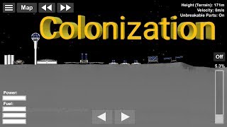 COLONIZATION TO THE MOON  IN THE SPACEFLIGHT SIMULATOR GAME [upl. by Leandre]